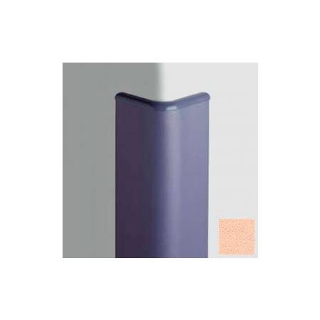 Pawling Surface Mounted Corner Guard Bullnose 90Deg, 3'' Wings, 4'H W/Caps, Shell CG-30-4-204